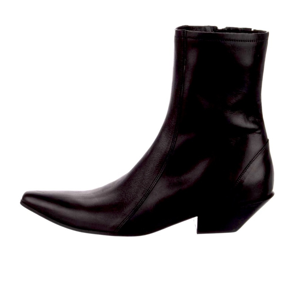 Acne Studio Sleek Black Ankle Boots